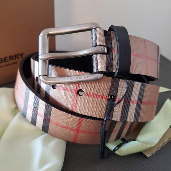 burberry classic belt